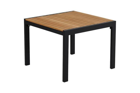 Indus Side Table Black/Teak Product Image